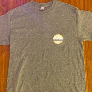 Brand: Morgan Made - Size: Large T-Shirt - Color: Dark Grey